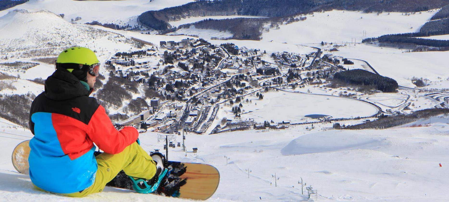 Chalet L'Anorak à Super Besse-  le snow board