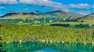 Lac Pavin Panorama Sur Le Massif Du Sancy Super Besse Le Puy Du 