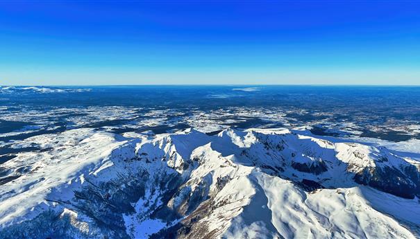 La Vallée de Chaudefour et les sommets du Massif du Sancy