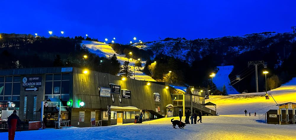 Super Besse, le ski nocturne sur la Station de Super Besse