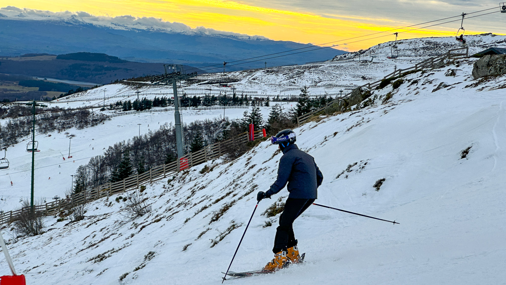 Super Besse, ski alpin sur les pistes de Super Besse