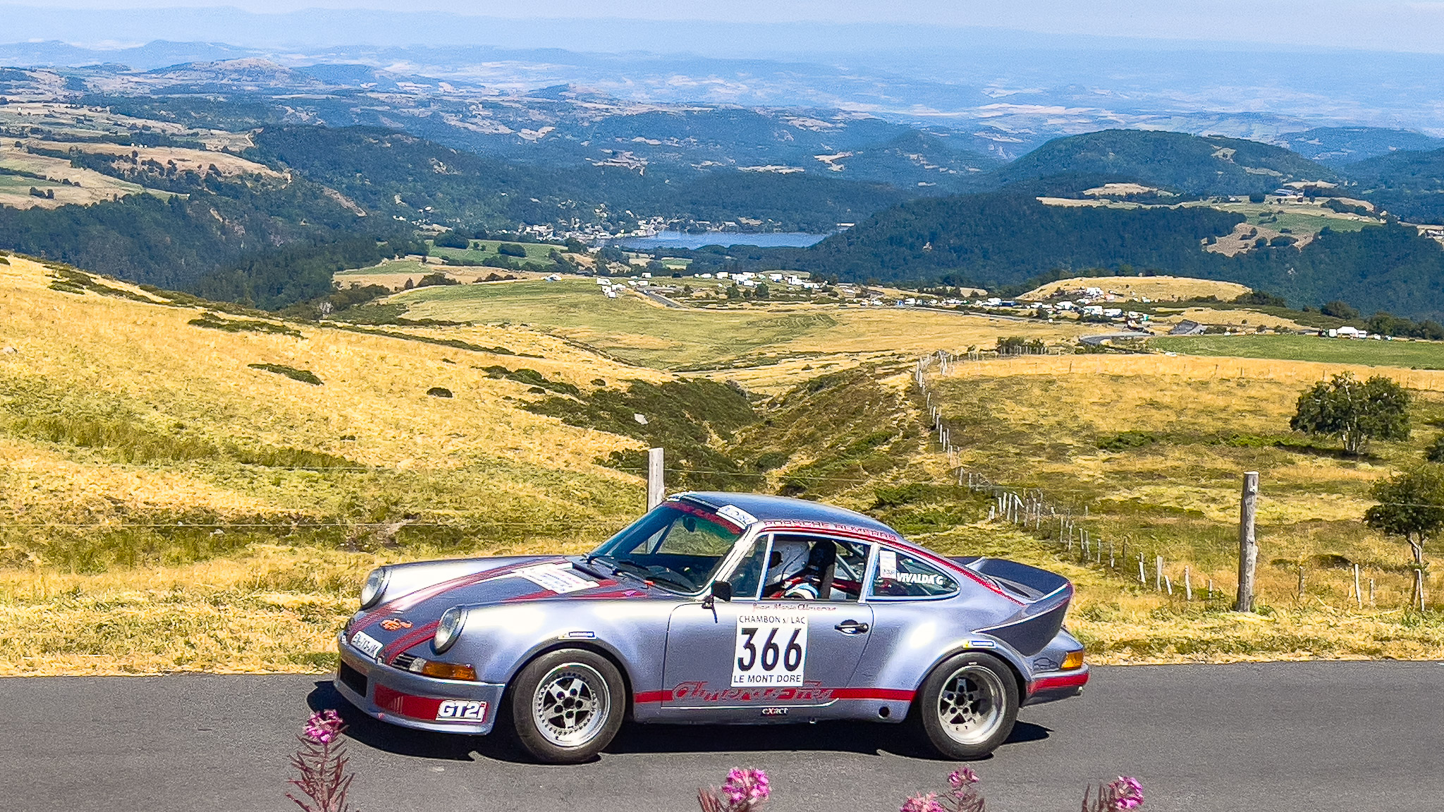 Course de Côte du Mont Dore, Porsche 911 dans la course
