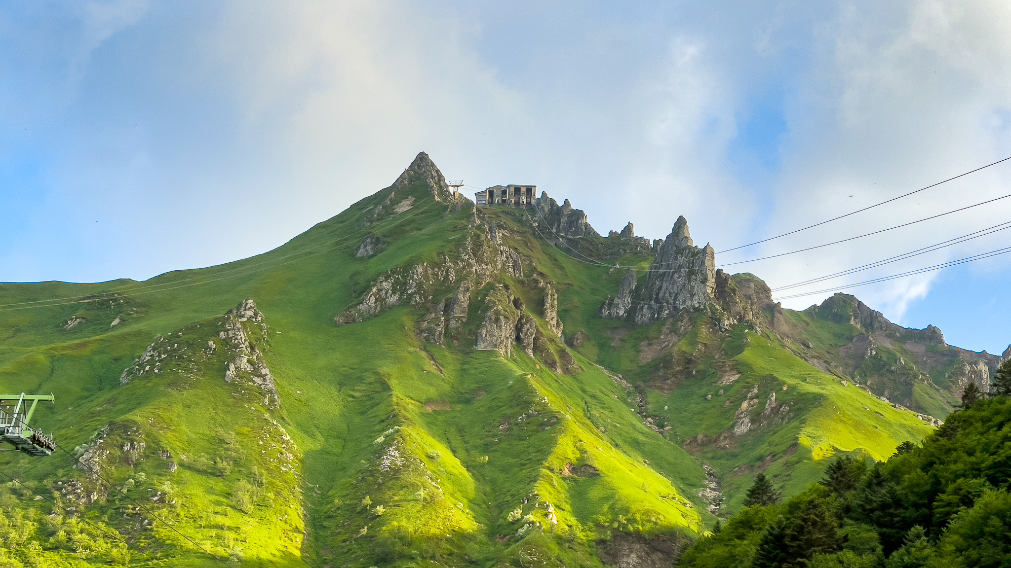 le Mont Dore, les Aiguilles du Sancy