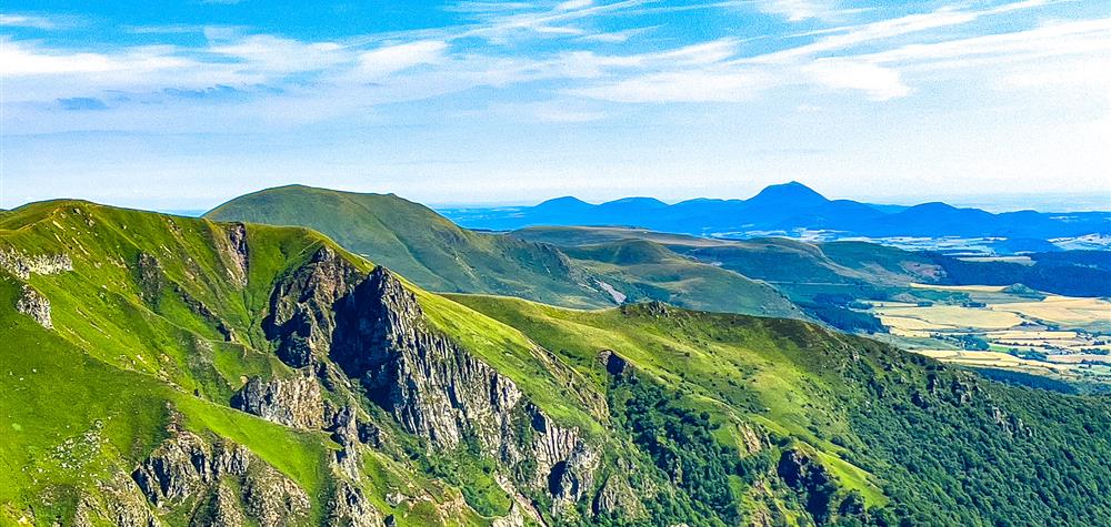 La Vallée de Chaudefour et une magnifique vue sur la Chaîne des Puys