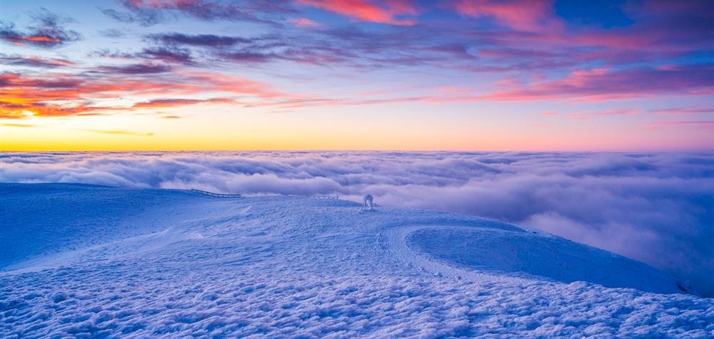 Mer de Nuages au sommet du Puy de Dôme