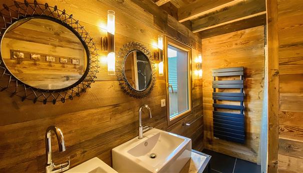 Salle de bain chalet l'Anorak Super Besse